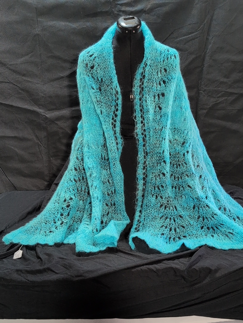 Rectangular Mohair Wrap
